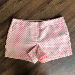 J. Crew Scalloped Polka Dot Short